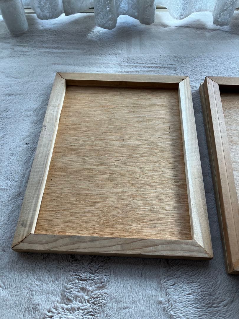 画材用木製パネル７点　F12 F6