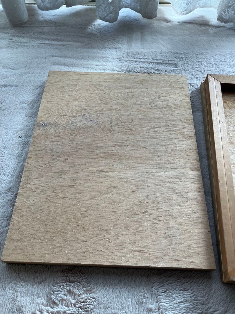 画材用木製パネル７点　F12 F6