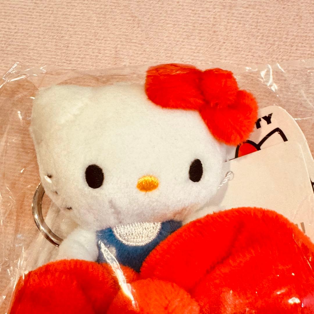 LOWRYS FARM ローリーズファーム　キティ ぬいキーホルダー　リボンノリ