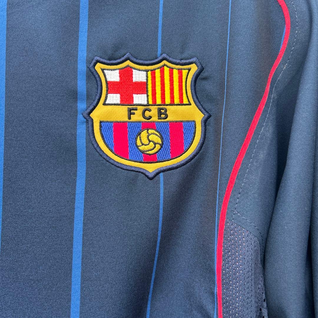 FC Barcelona Nike 長袖ユニフォーム選手支給用ロナウジーニョＬ