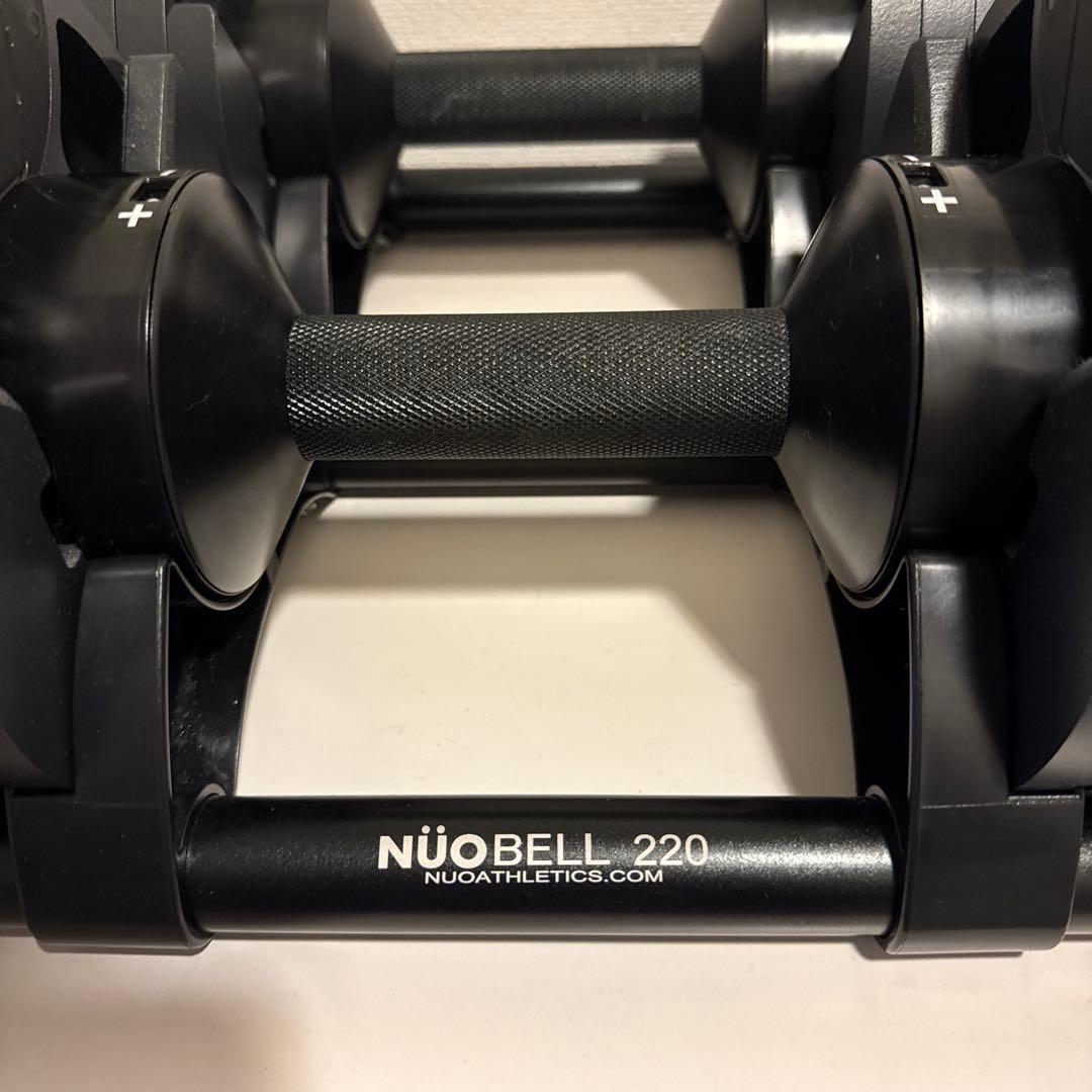 NUOBELL 20kg フレックスベル 可変式ダンベル ブラック②