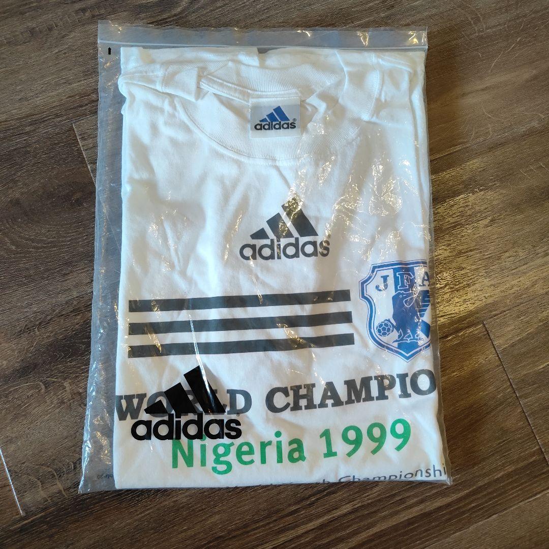 激レアadidas 1999 FIFAワールドユース選手権優勝 Tシャツ