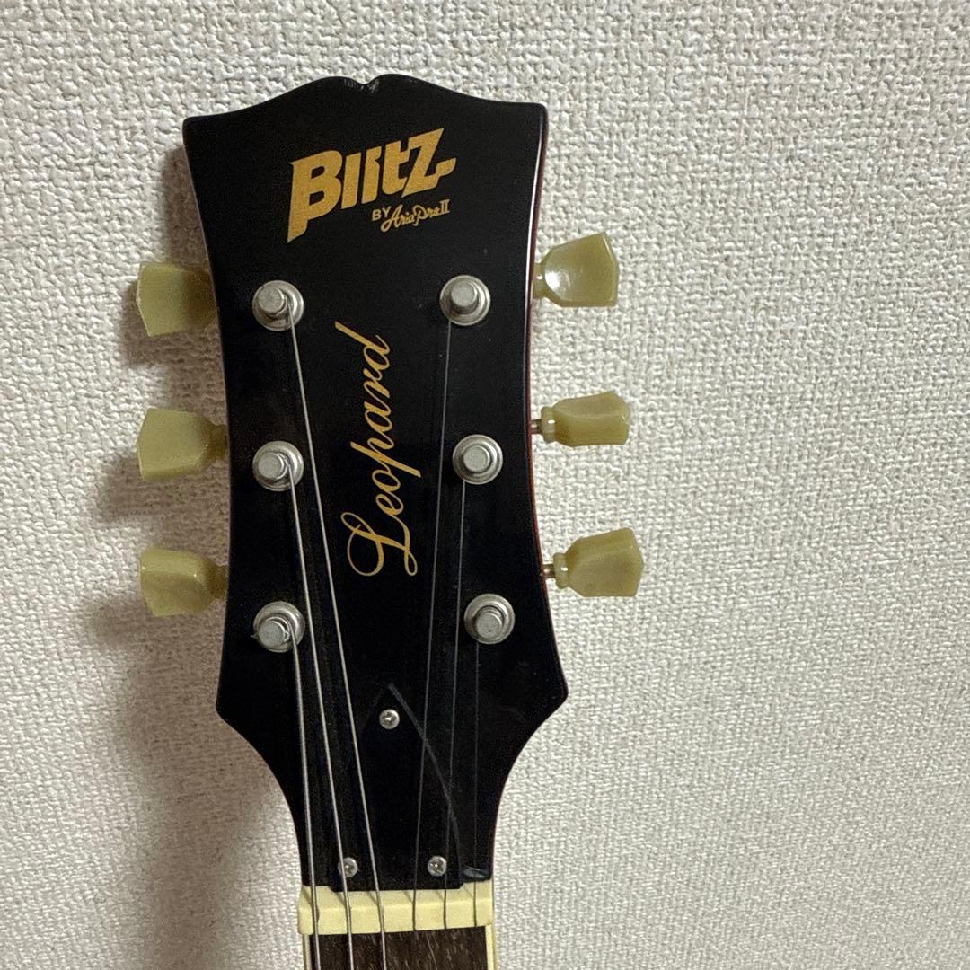 Blitz by Aria Pro II Leopard エレキギター