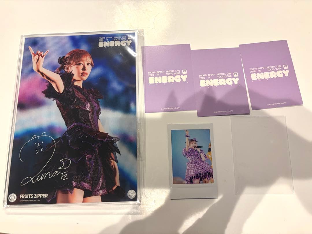 FRUITSZIPPER ENERGY 写真集 PREMIUM版特典