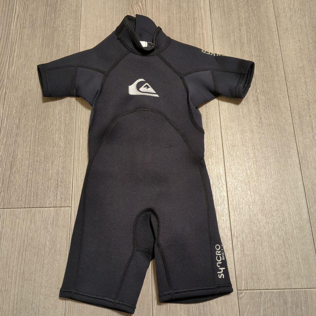 NA438 未着用タグ付 Quiksilver スプリングウェットスーツ キッズ