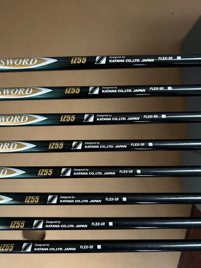 KATANA GOLF SWORD izu MAX-230 アイアン8本セット