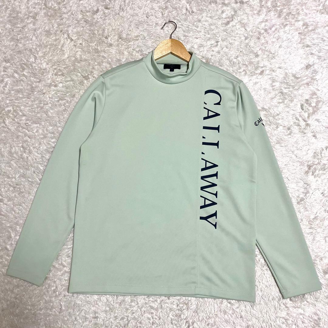 ✨未使用級✨希少色 callaway ゴルフウェア モックネック 長袖 Lサイズ
