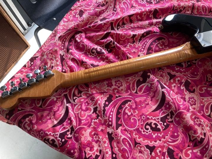 Fender Mexico 1996 虎杢メイプルネック　ストラトキャスター