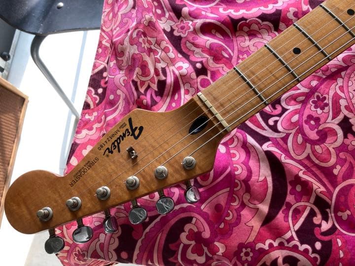 Fender Mexico 1996 虎杢メイプルネック　ストラトキャスター
