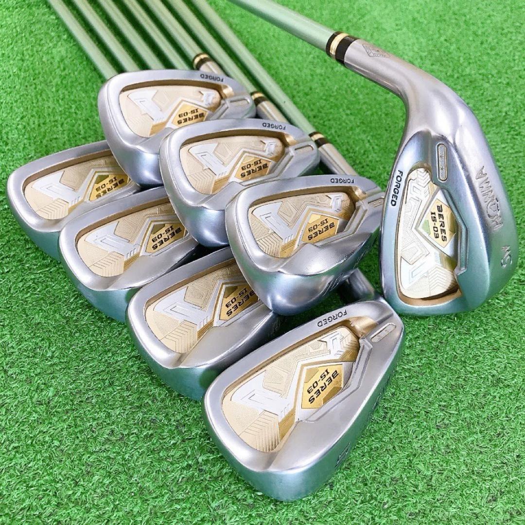 ツ03★★左利き用HONMA BERES IS-03 8本アイアンセット R