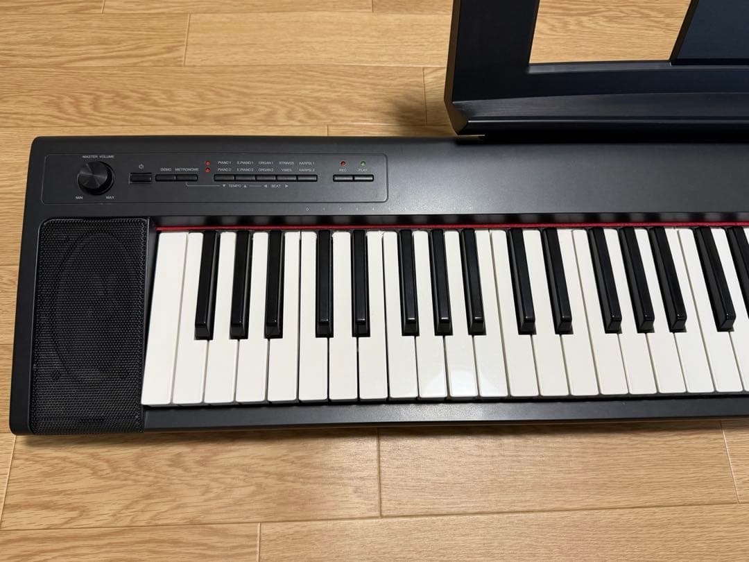 YAMAHA 電子キーボード piaggero ブラック NP-32B 76鍵