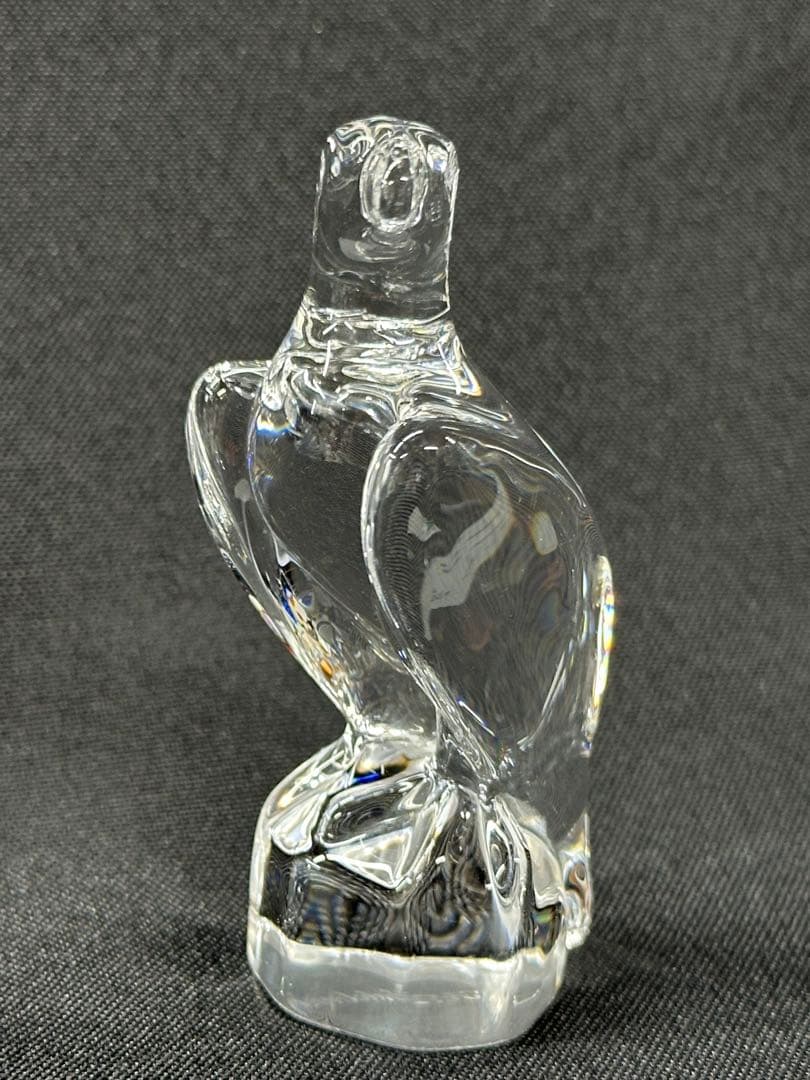 【美品】  Crystal 鳥　置物　イーグル