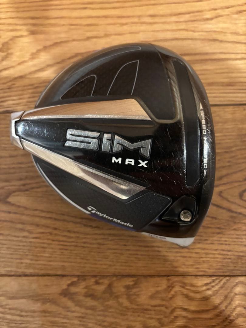 テーラーメイド SIM MAX ドライバー ヘッドのみ 10.5°
