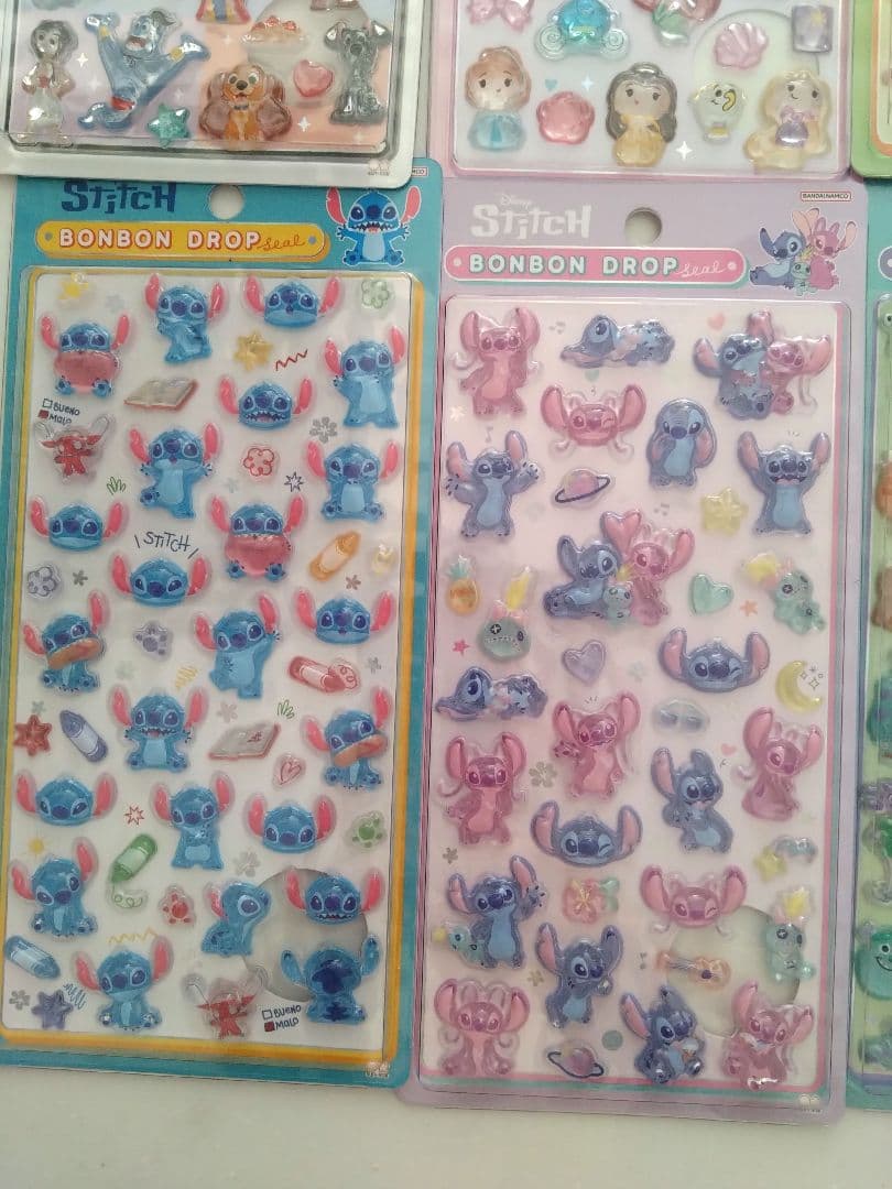 正規品　ボンボンドロップシール　ディズニー　全種　8種　第二弾　コンプセット