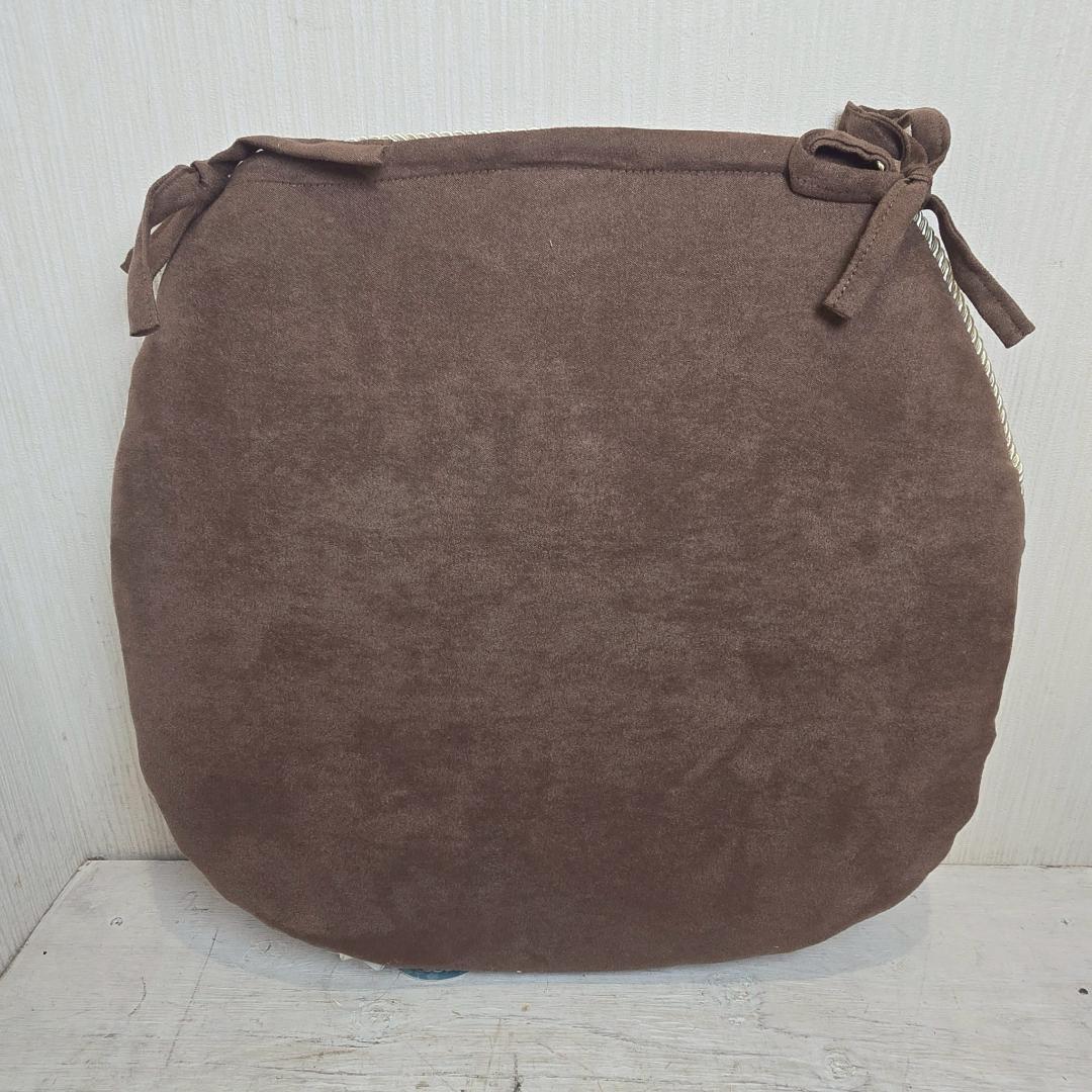 +i 【4個セット】新品 大判 バテイ クッション 紐付き 薔薇 ローズ 馬蹄