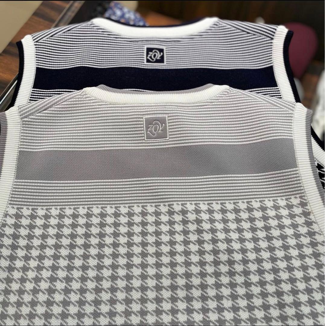 ZOY ウルトラ撥水加工 WOMENS 撥水千鳥JQ ベスト ゴルフウェア