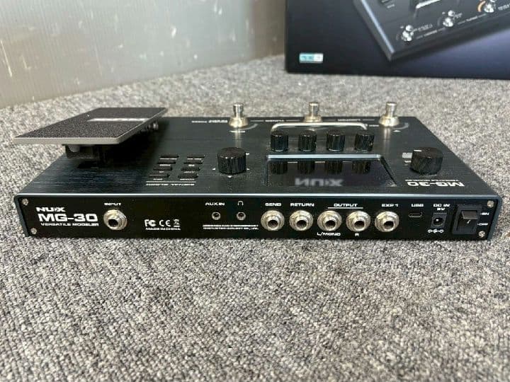 【動作確認済】NUX MG-30 IR対応 USB マルチエフェクター