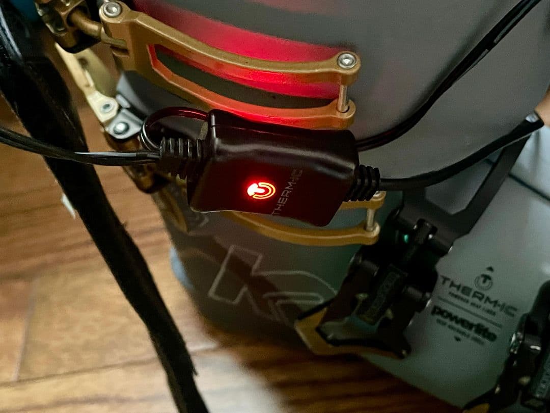 K2 あったかヒーター付き スキー ブーツ 22.5cm