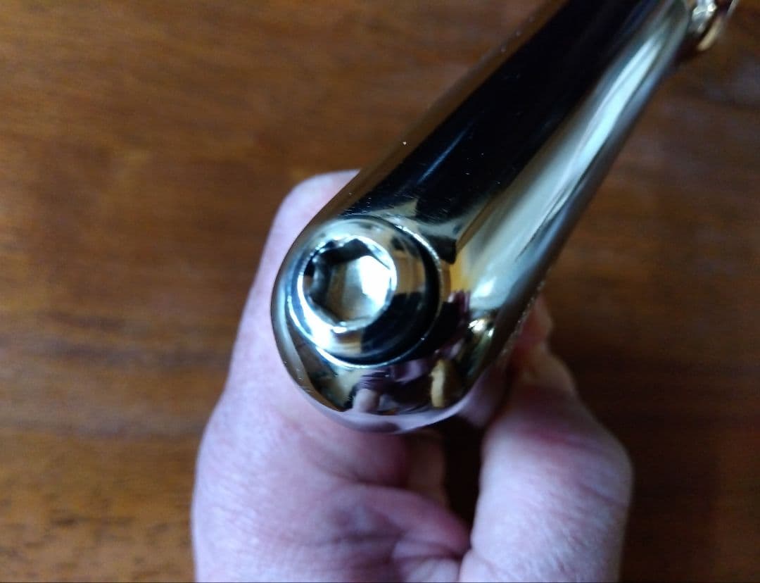 日東 NITTO njs スレッドステム 58度 115ｍｍ 中古美品