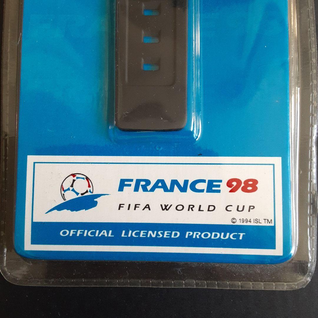 【未開封・未使用】 サッカー　1998年 FIFAワールドカップ 腕時計 日本