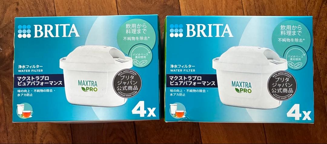 BRITA マクストラプロ　フィルター 4個入り×2
