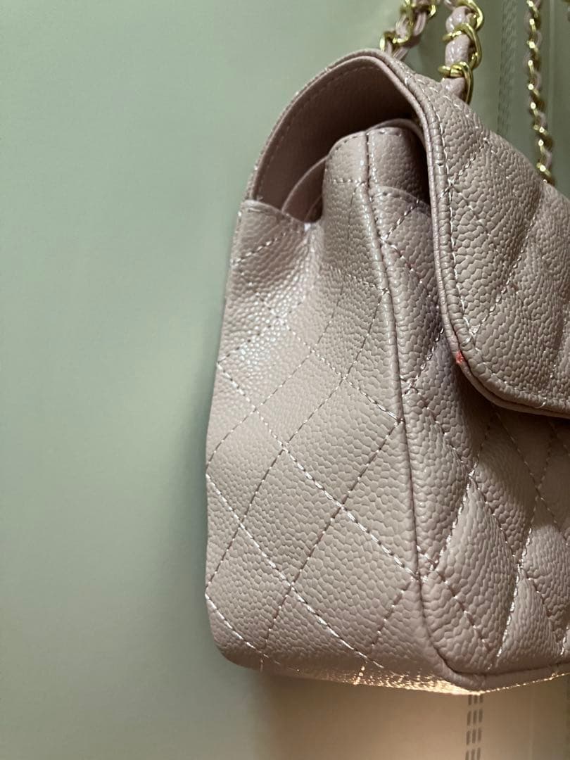 CHANEL マトラッセ　ショルダー　ピンク　シリアル　ノベルティ　コレが最後