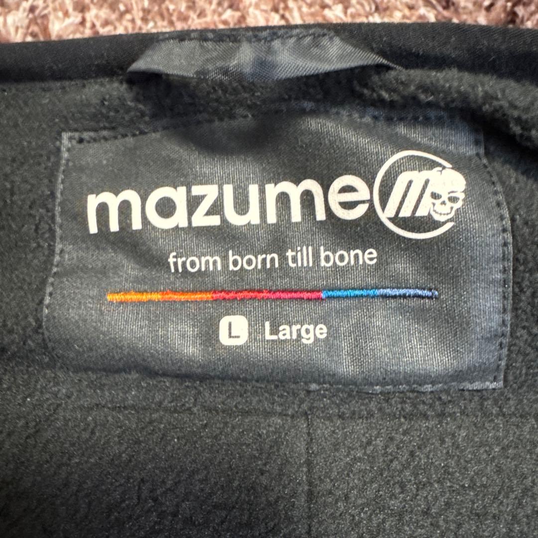 MAZUME ブラック ベスト Lサイズ