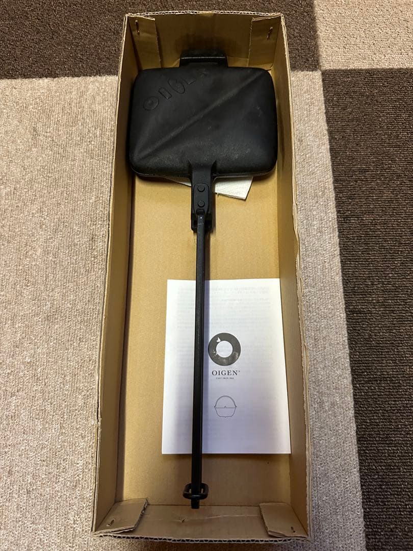 oigen ホットサンドメーカー 南部鉄器 及源