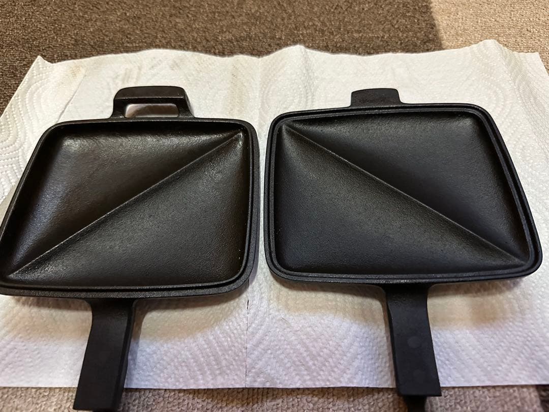 oigen ホットサンドメーカー 南部鉄器 及源