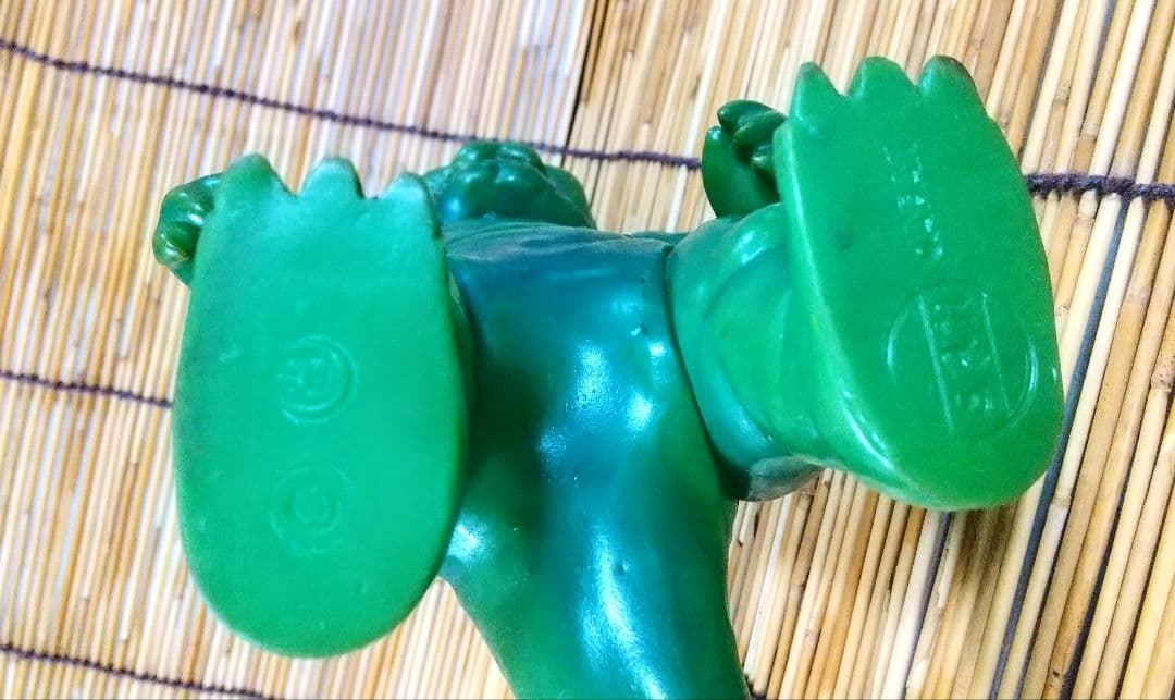 ティーズ★マルサン ミニラ(ゴジラの息子)ソフビ★昭和レトロ・怪獣・人形