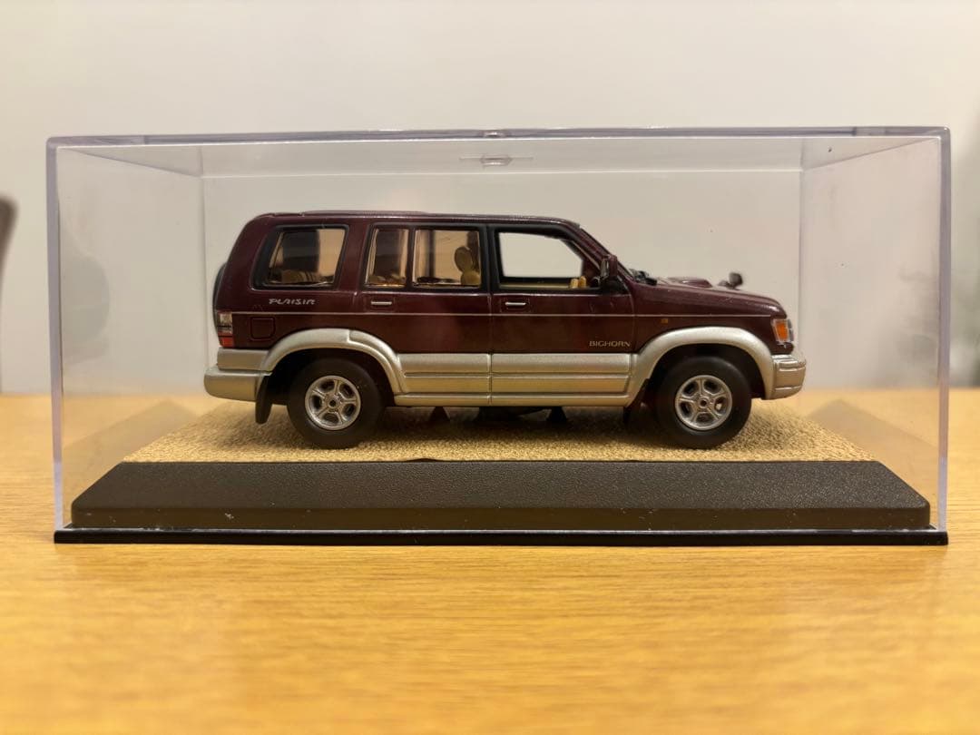 非売品 いすゞ BIGHORN 1/43 ミニカーディーラー配布 2000年頃