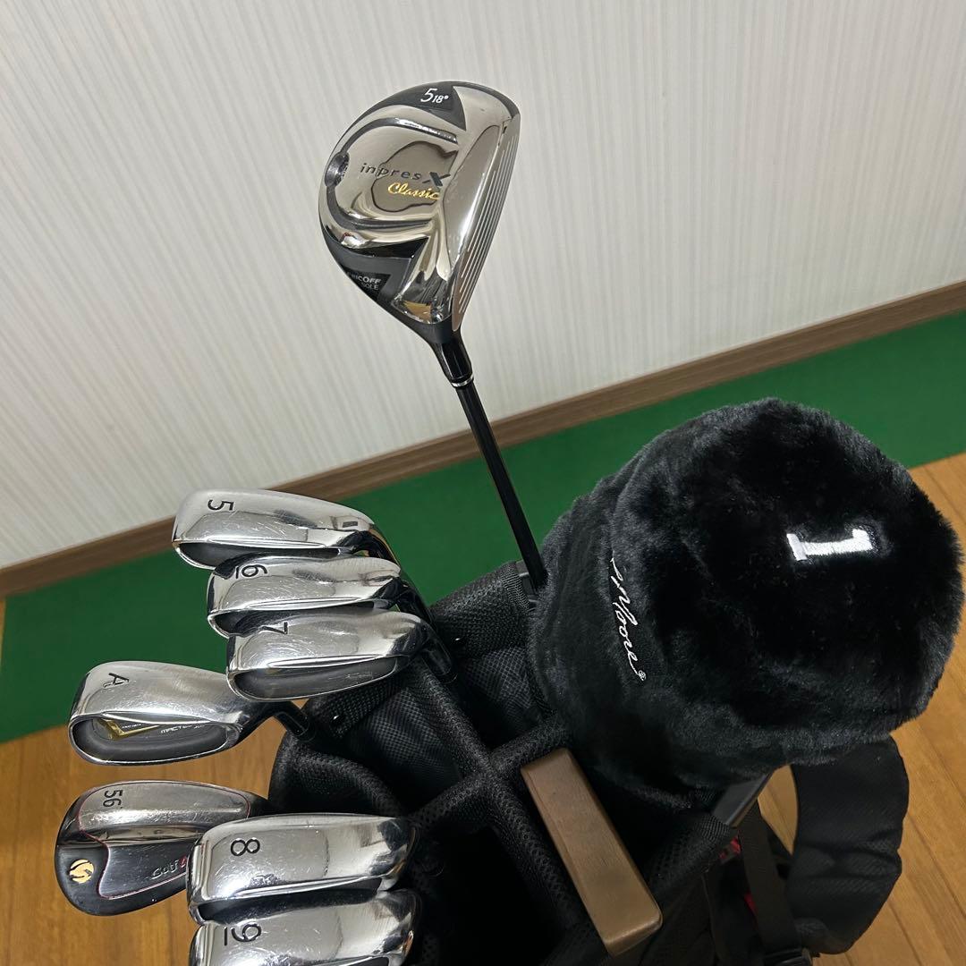 良品 PING K15 ピン ヤマハ インプレス メンズ ゴルフクラブ セット
