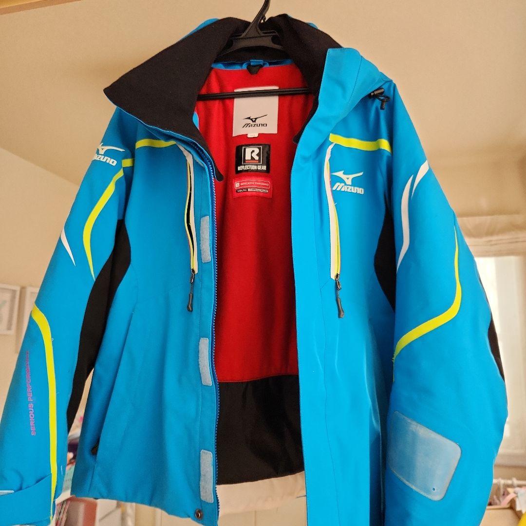 Mizuno スキーウェア Sサイズ 青