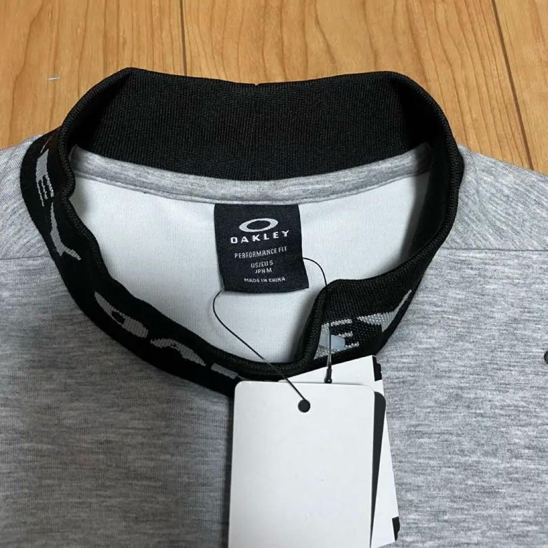 新品未使用 OAKLEY オークリー ゴルフ モックネック スウェットシャツ M