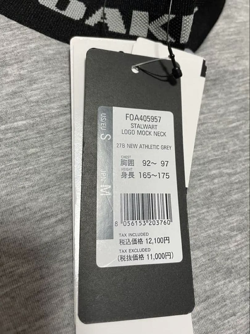 新品未使用 OAKLEY オークリー ゴルフ モックネック スウェットシャツ M