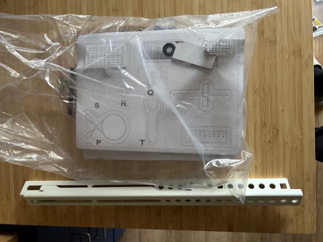 WALLテレビスタンド V3 ハイタイプ ホワイトオークベース