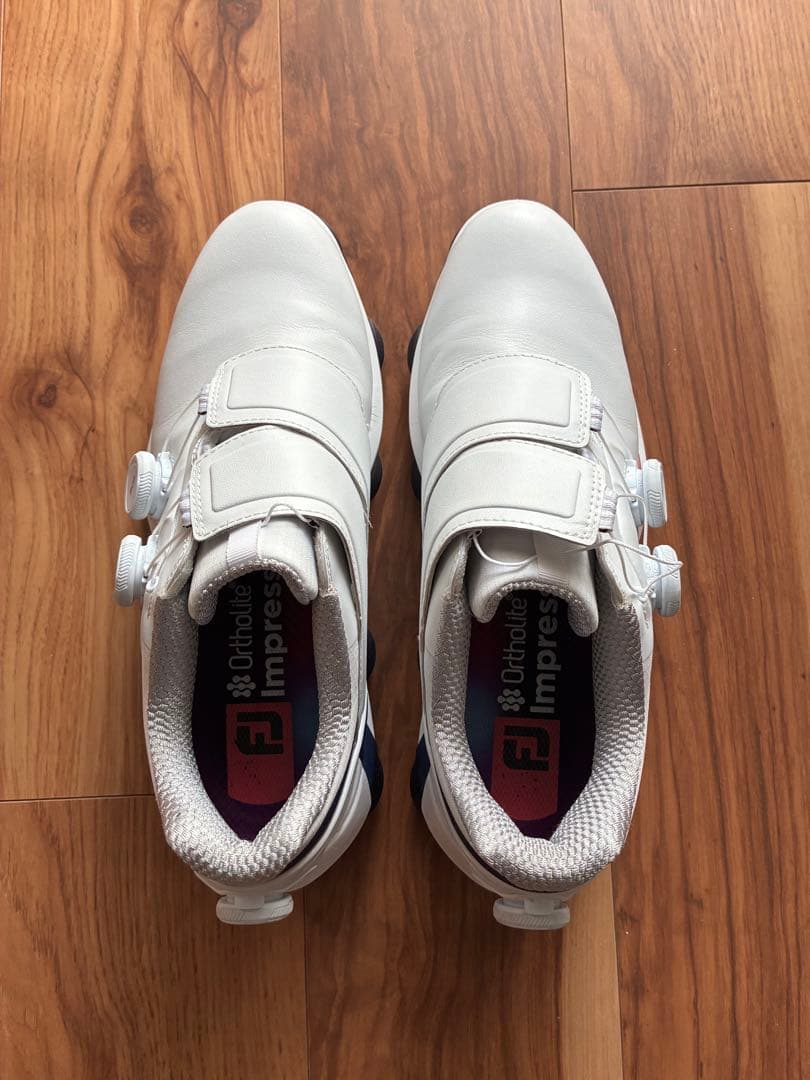 FootJoy ツアーアルファ　トリプルBOA ホワイト/ネイビー　27cm