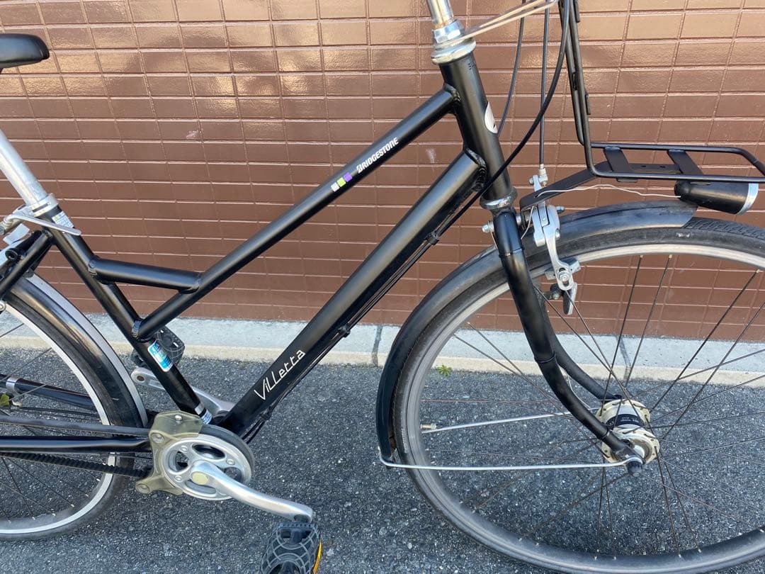 ブリジストン　ビレッタ　ベルトドライブ自転車　アルミフレーム