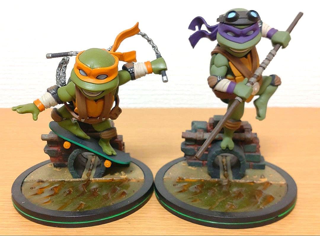 Qフィグ　タートルズ　4体セット Q-FIG　美品