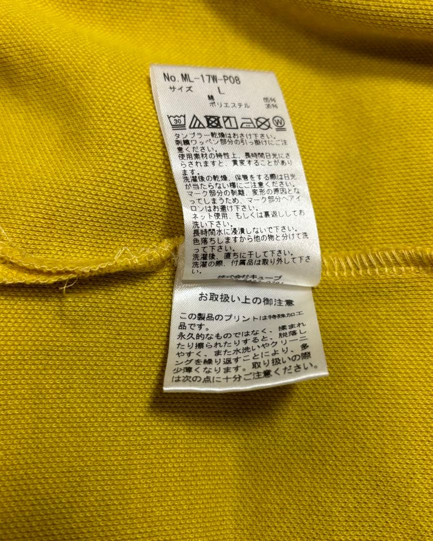 マークアンドロナ　メンズポロシャツＬ