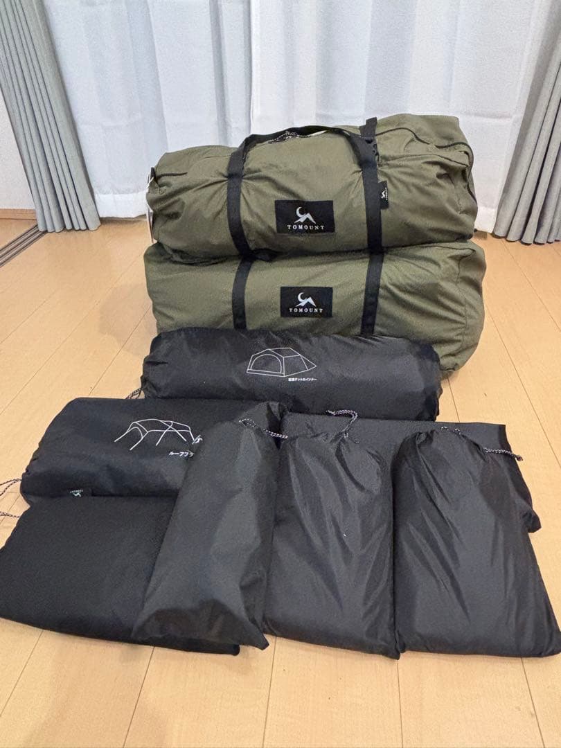 tomount gmoontc+拡張テント+インナーテント+フルOP
