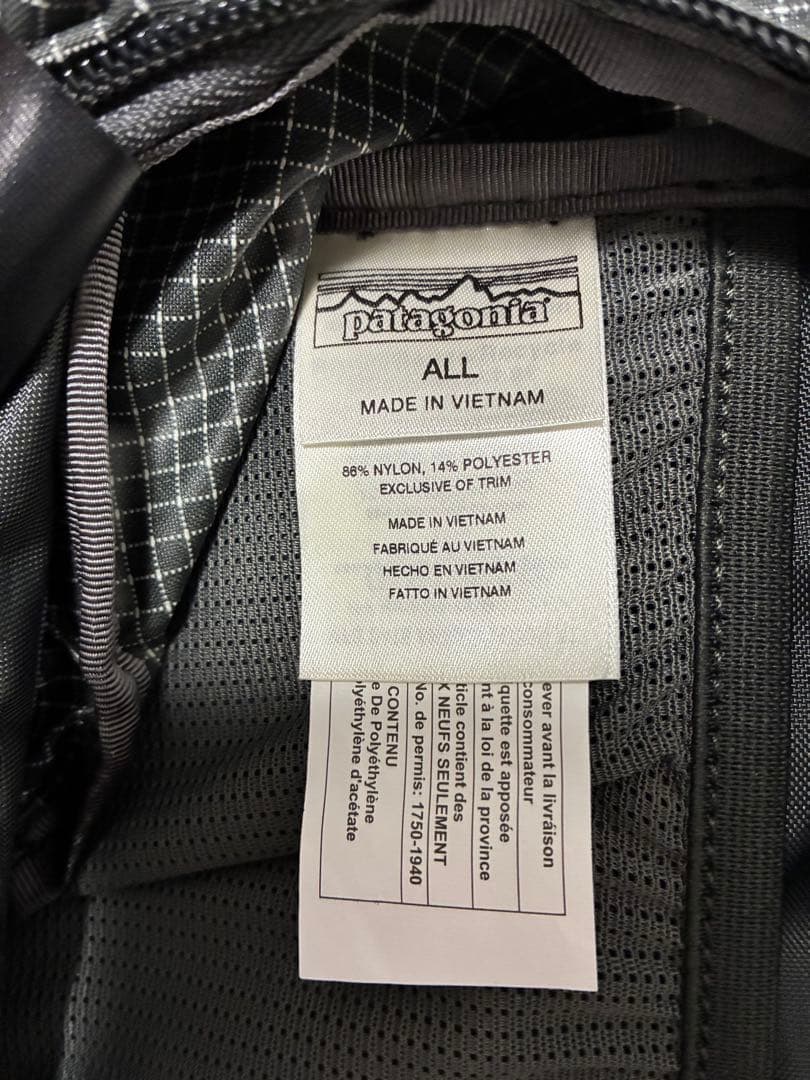 patagonia スリングバッグ グレー