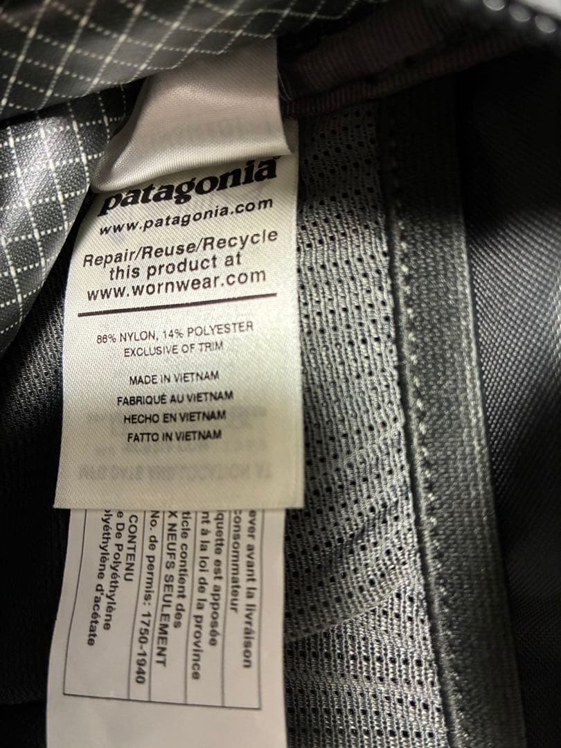 patagonia スリングバッグ グレー