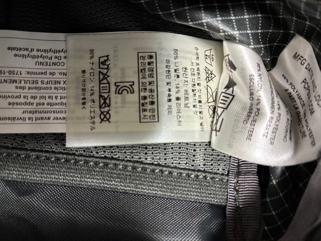 patagonia スリングバッグ グレー