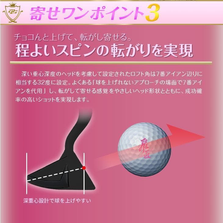 レディース★新品 ダイナミクス ツアーチッパー 33インチ 簡単スコアアップ