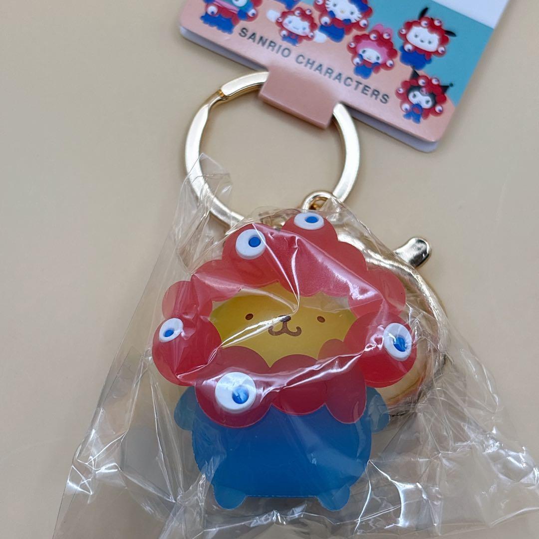 ポチャッコ シナモンロール クロミ ポムポムプリンミャクミャクキーホルダー