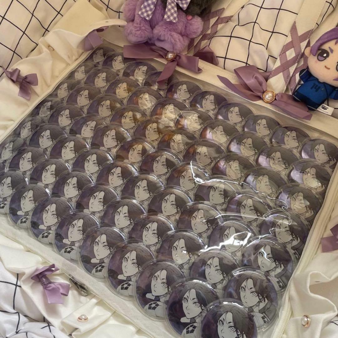 ブルーロック　御影玲王　缶バッジ　推しキャラ　原作　痛バ　ザッカマート　A3
