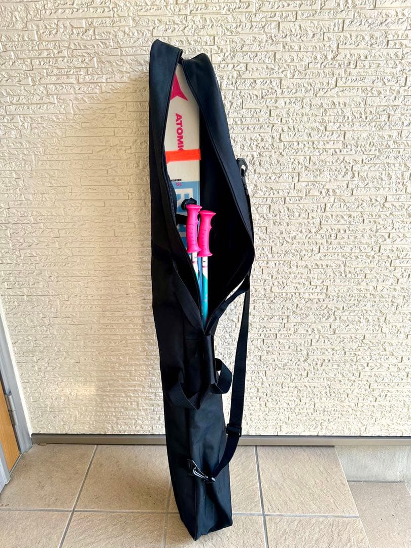 ATOMIC REDSTER GL 130cmスキー板　3点セット　バック付き