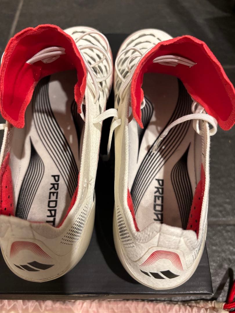 Adidas Predator Elite AG 26cm ホワイト/レッド