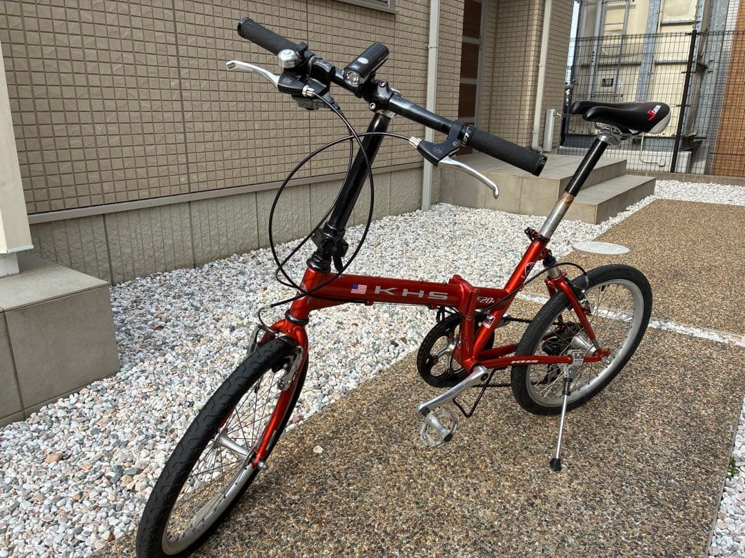 KHS F20-T 折りたたみ自転車ミニベロ　福岡市手渡し限定